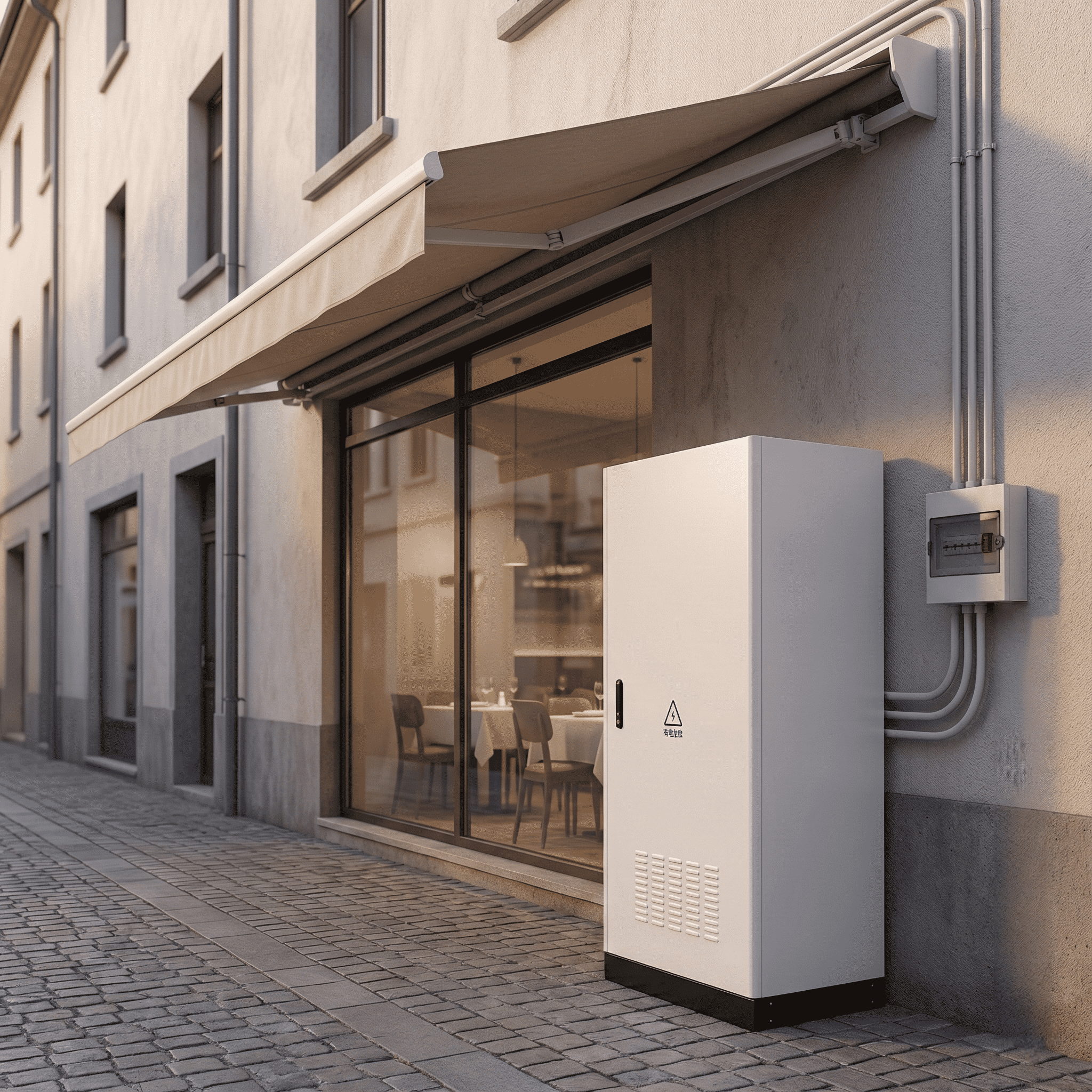 Scalable 51.2V Energy Storage System Multi-Family Use LiFePO4 Storage Cabinet with &plusmn;1% Voltage Stability Multi-Energy Access
