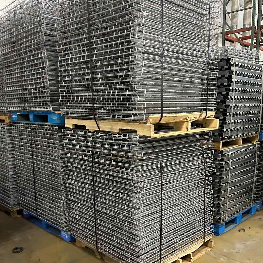 Metal Wire Mesh Decking for Pallet Racking Warehouse Storage Metal Mesh Shelf Panel
