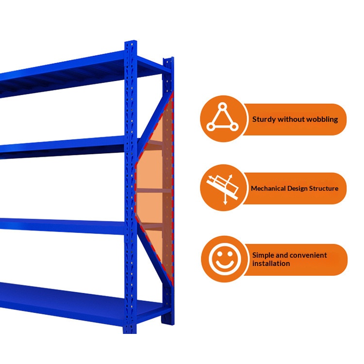Modern Durable Stainless Steel 3-Layer Adjustable Heavy Duty Mobile Rack Unit for General Purpose Shop Warehouse Storage System