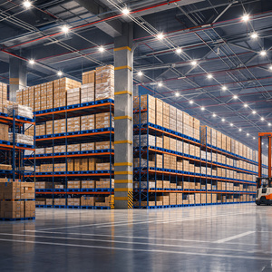 Industrial Beam Racking Steel Storage Rack Q235B Steel For Freight Distribution With Column Protectors