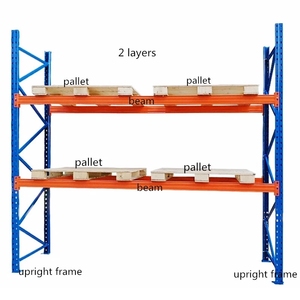 Blue And Orange Pallet Racking,metal Hanging Carpet Shelf Rack, Sample Shelf Metal Racks