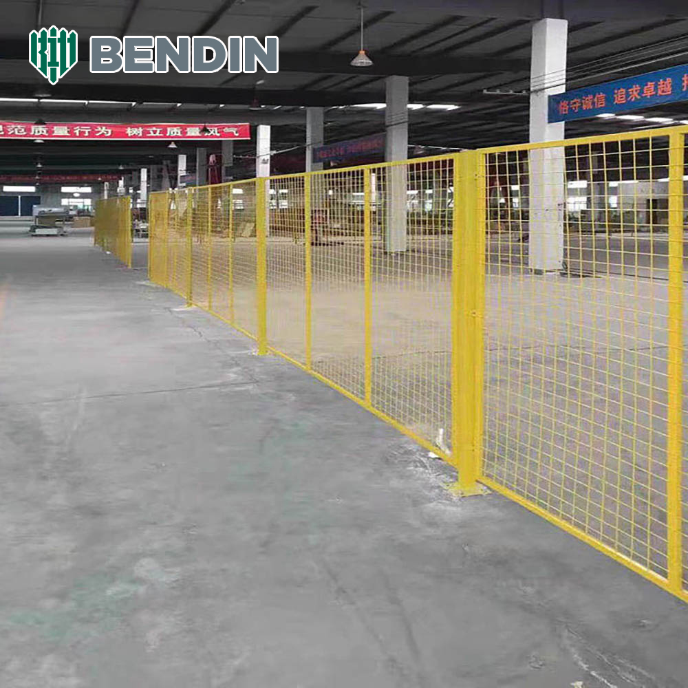 Custom Industrial Workshop Isolation Fence Perforated Metal Panel Safety Barrier for Indoor Machinery and Warehouse Partition