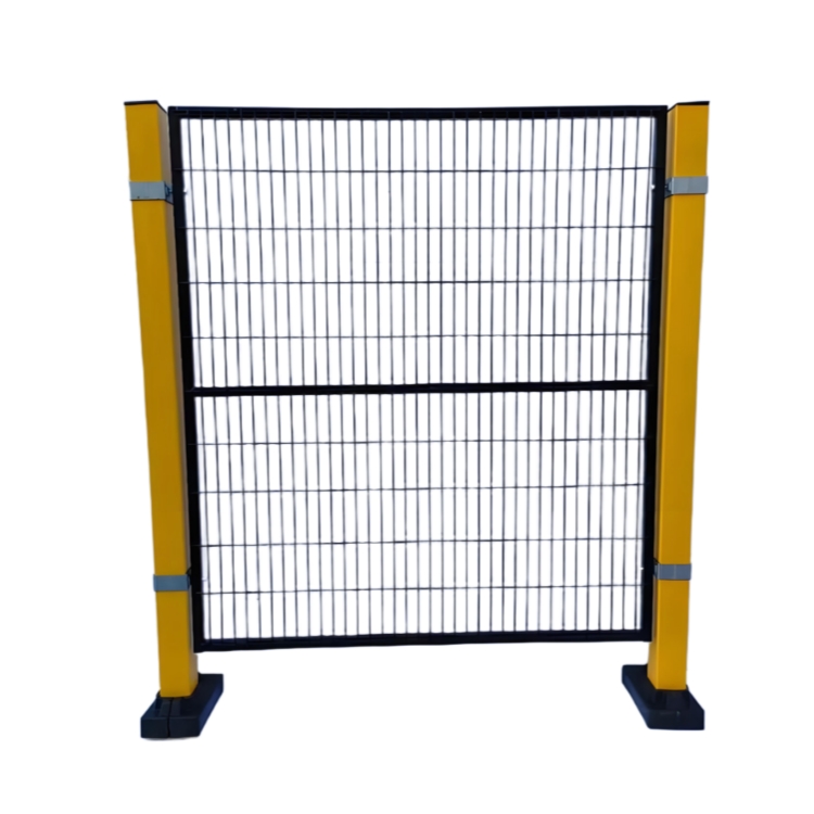 Steel Mesh Workshop Isolation Fence Warehouse Partition Custom Build Galvanized Yellow Black Safety Net Equipment Protection