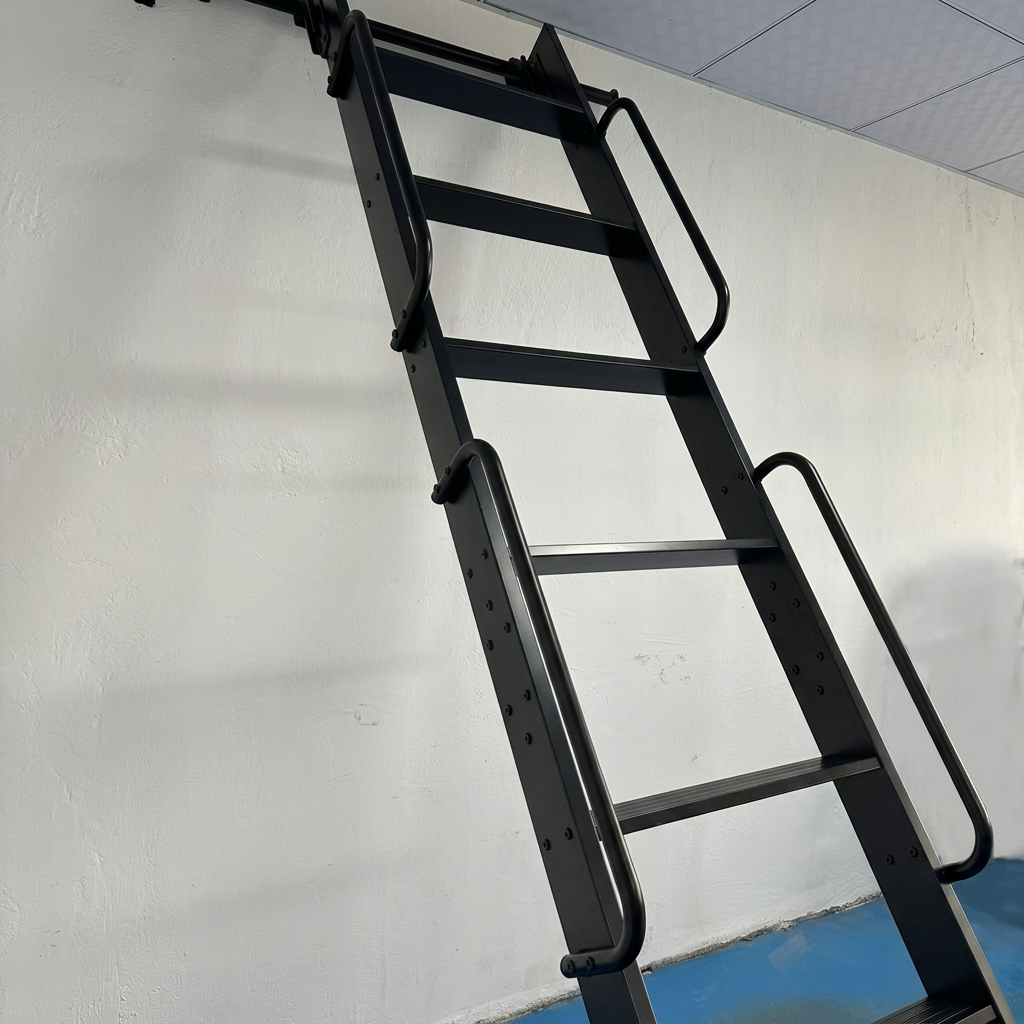 96inch Aluminum Rolling Ladder 400LBS Non Slip Step Casters Multi Purpose for Kitchen Pantry Bookshelf Storage