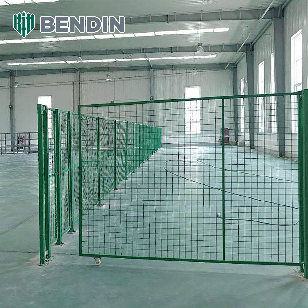 Custom Industrial Workshop Isolation Fence Perforated Metal Panel Safety Barrier for Indoor Machinery and Warehouse Partition