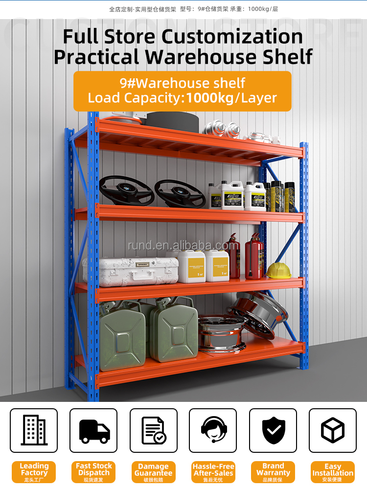 Supermarket Shelf & Storage Rack Display 3
