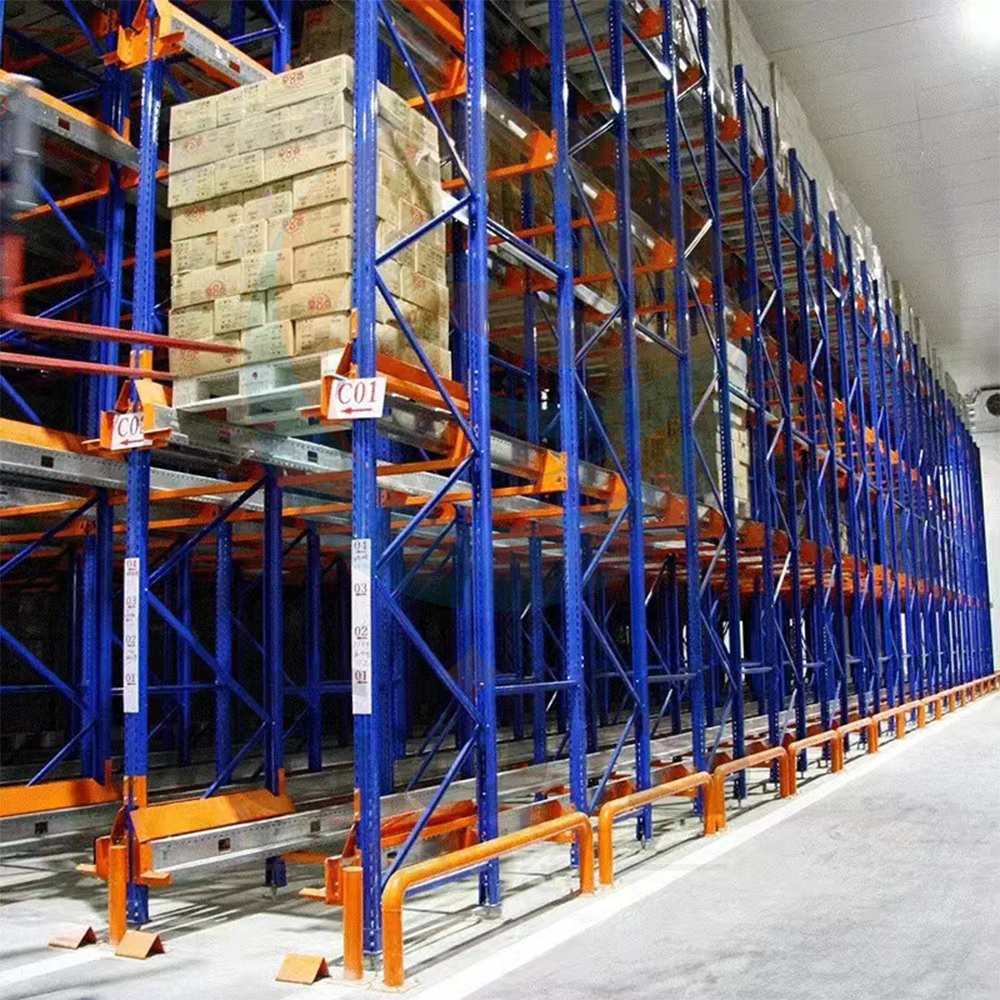 Custom Heavy Duty Industrial Steel Storage Carpet Roll Display Warehouse Beam Pallet Racking Systems Stacking Racks &amp; Shelves