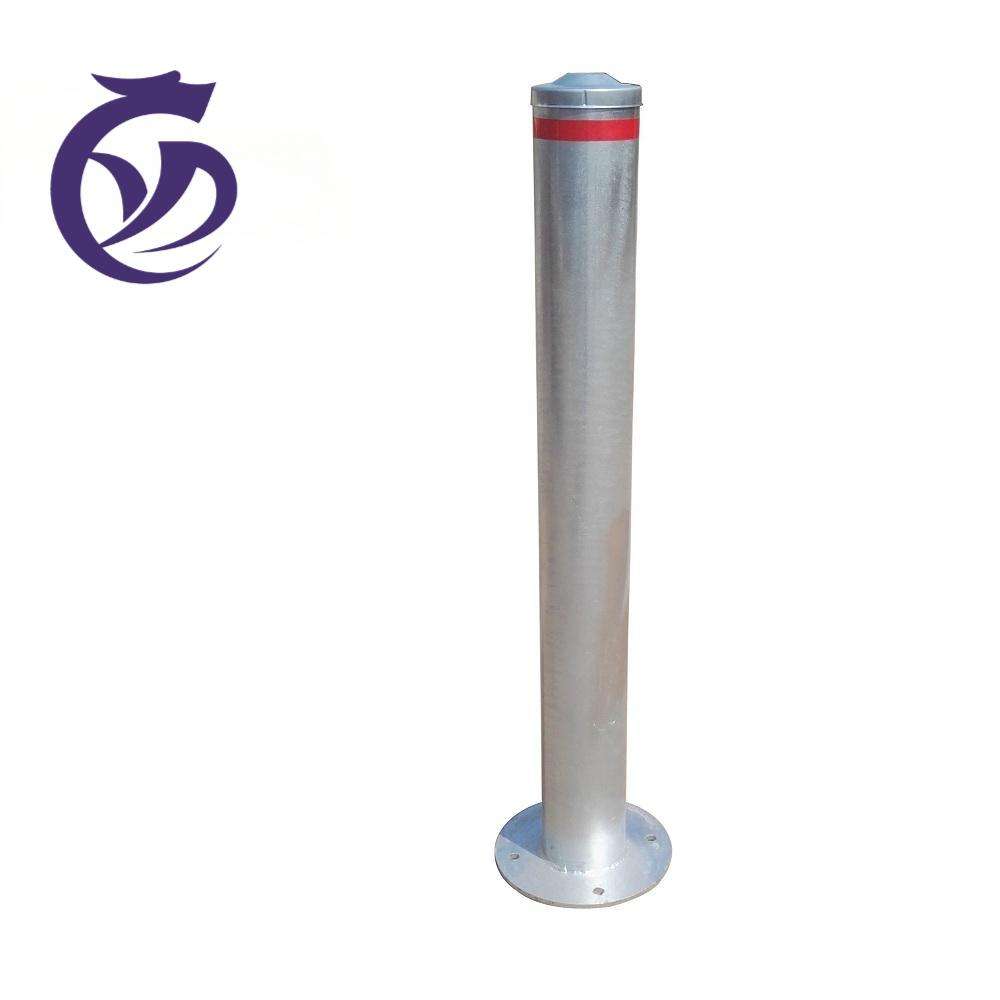 Galvanized Steel Anti Collision Bollard Heavy Duty Crash Barrier for Warehouse Factory Parking Lot Protection