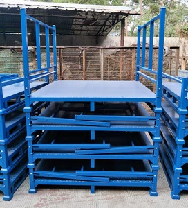 Mracking Foldable Stack Racking Industrial Warehouse Heavy Duty Cold Mobile Rack