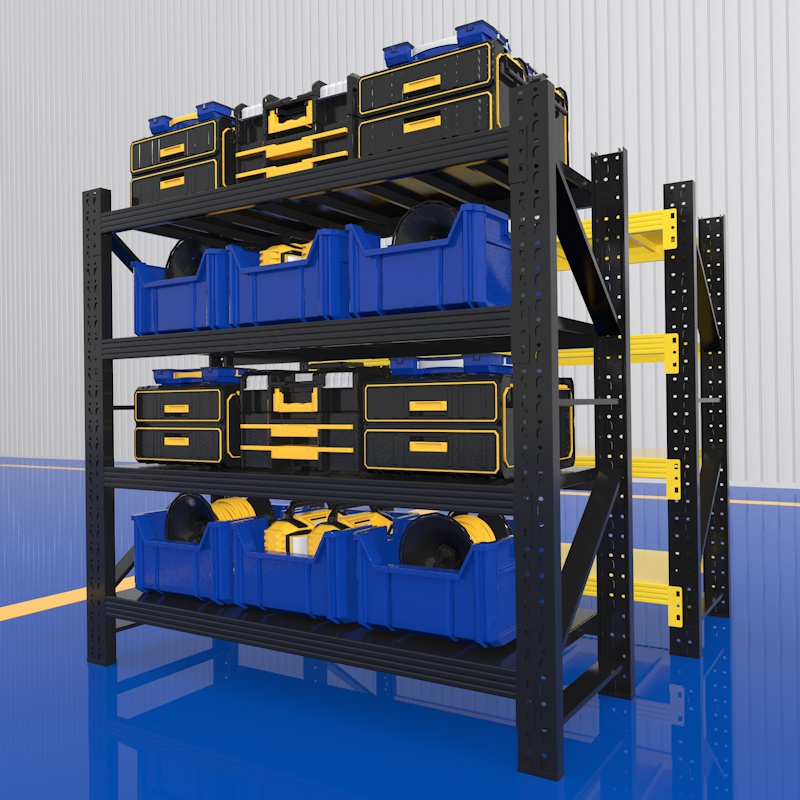 Utility Storage Racks Stainless Steel Multi-Level 100-500KG Heavy Load Rustproof Storage Stand Workshop