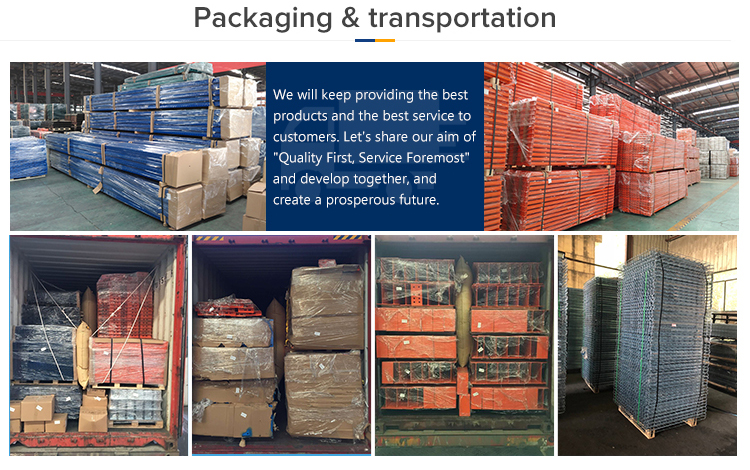 Packaging & Shipping Process for Pallet Rack Wire Mesh Decking