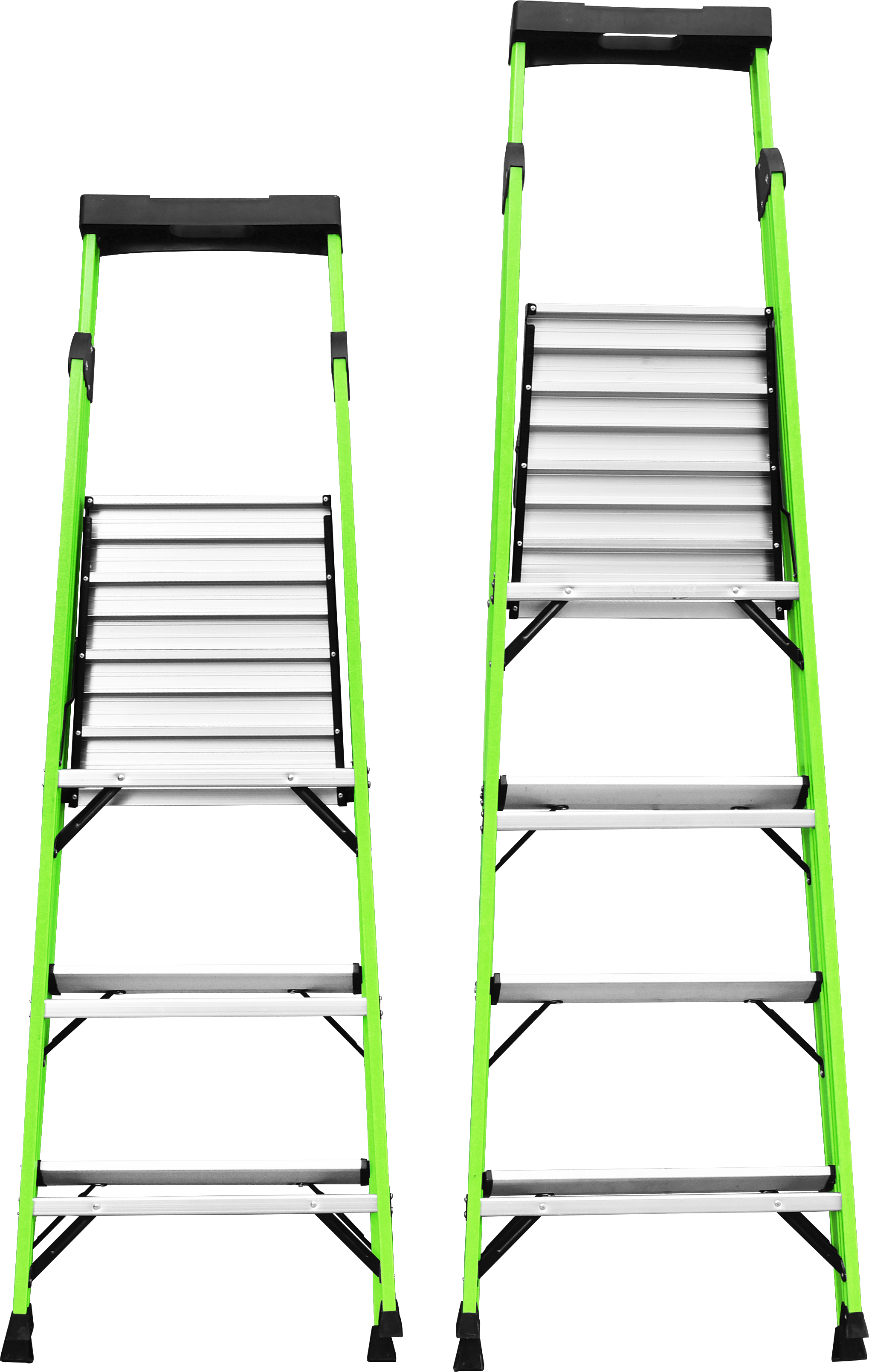 330 Lbs ANSI Standard Industrial FRP Extension Ladders for Outdoor Use