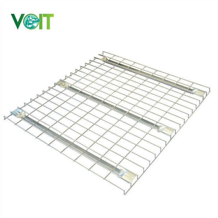 F/ U Channels Heavy Duty Steel Wire Mesh Decking For Warehouse Storage Pallet Rack