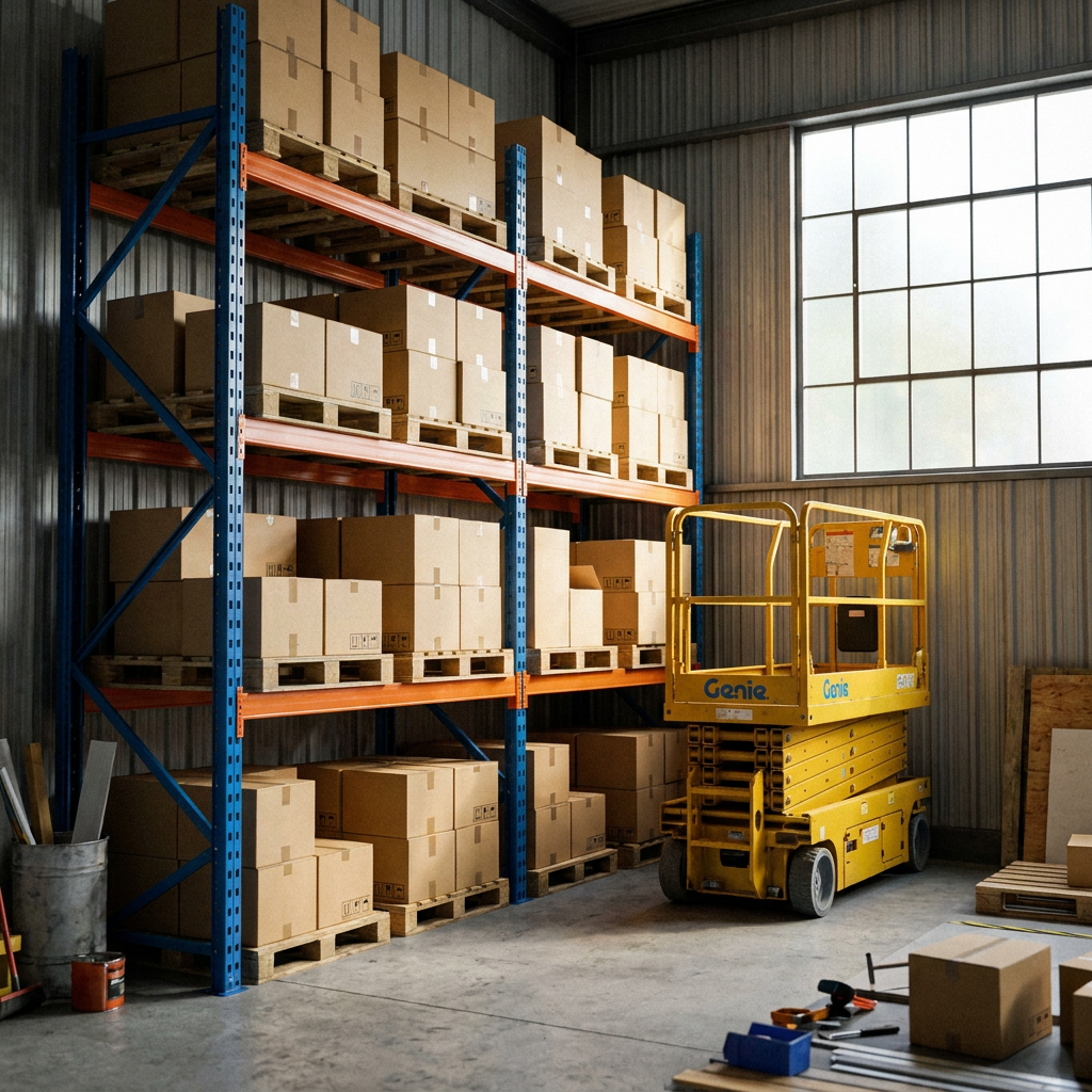 Industrial Steel Beam Rack Heavy Load Pallet Racking For Logistics Warehouse Storage Shelf Rack