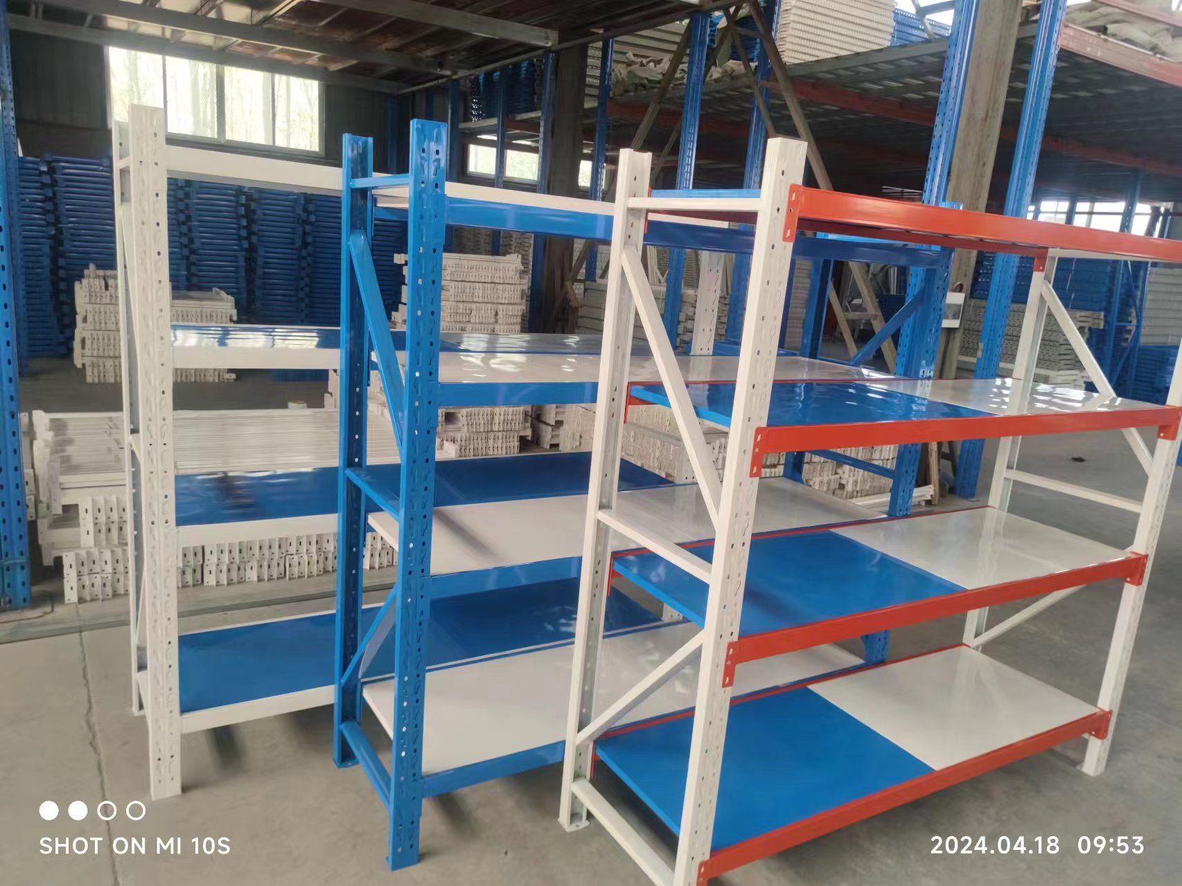 Multi Functional Light Duty Racking Manual Picking Warehouse Shelving Units Storage Rack System
