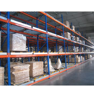 Warehouse FIFO Storage Racking System Flow Through