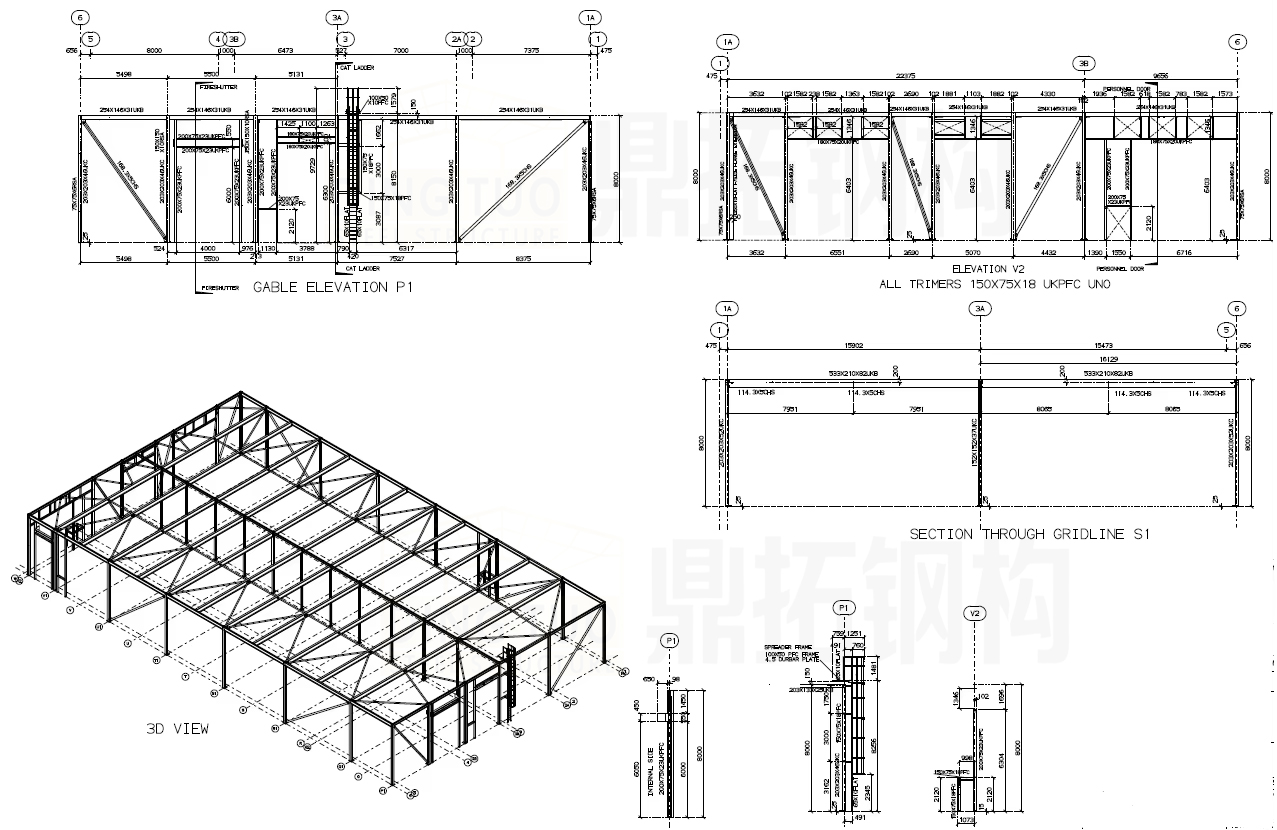 Steel Structure Component Overview