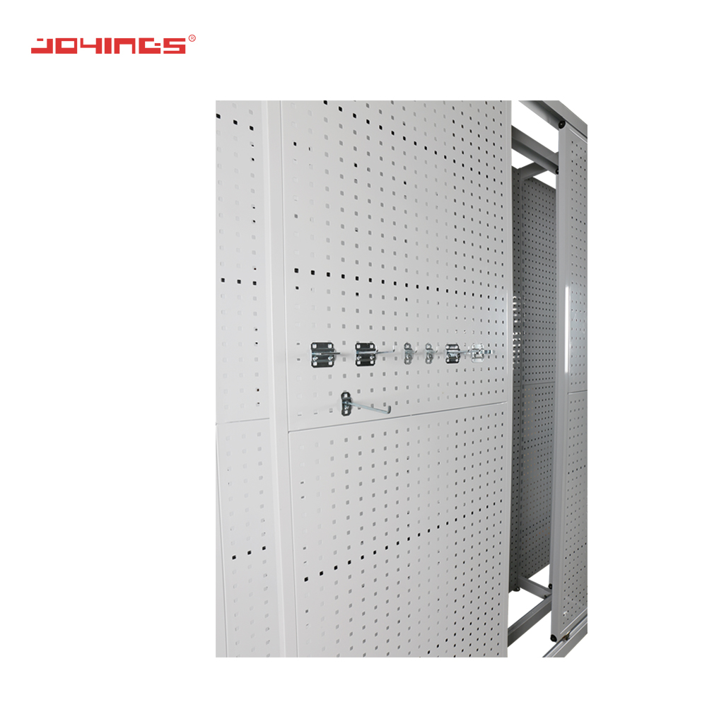 Perforated display rack structure