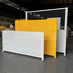Modular Industrial Perforated Metal Safety Fence