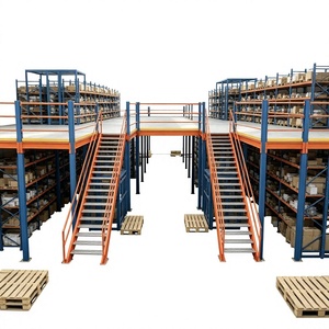 3-Layer Warehouse Mezzanine Floor Platform