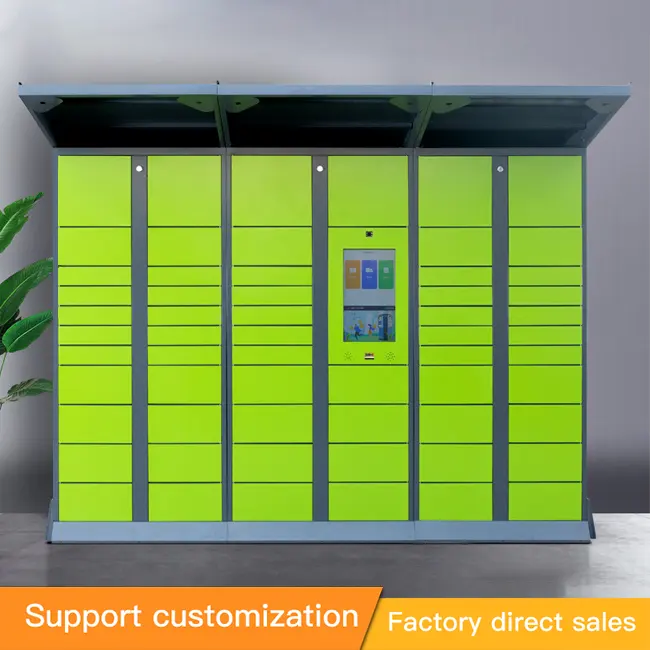 Keyless Automated Smart Parcel Locker for Couriers Metal Electronic Delivery Cabinet Postal Storage System for Logistics