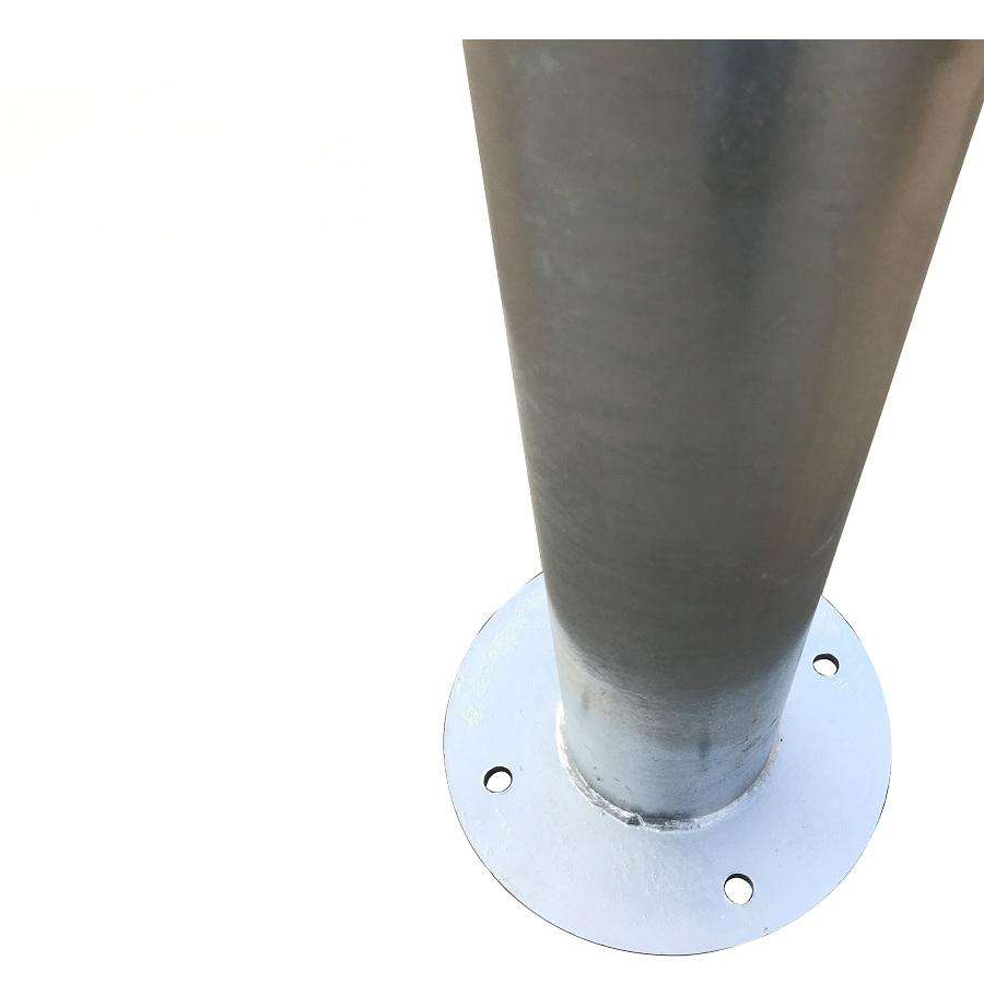 Galvanized Steel Anti Collision Bollard Heavy Duty Crash Barrier for Warehouse Factory Parking Lot Protection