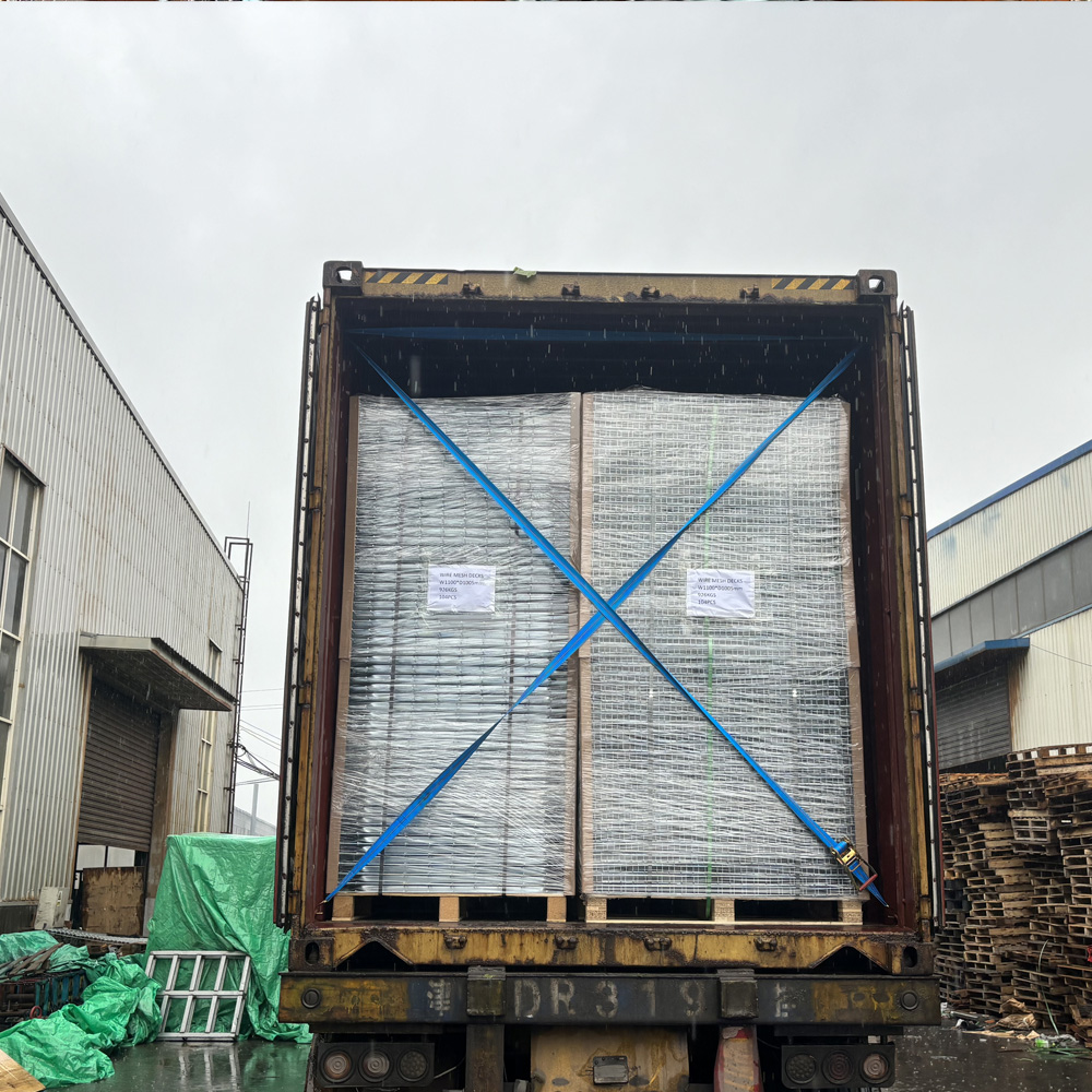 Metal Wire Mesh Decking for Pallet Racking Warehouse Storage Metal Mesh Shelf Panel