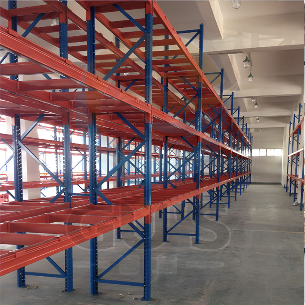 Custom Heavy Duty Industrial Steel Storage Carpet Roll Display Warehouse Beam Pallet Racking Systems Stacking Racks &amp; Shelves