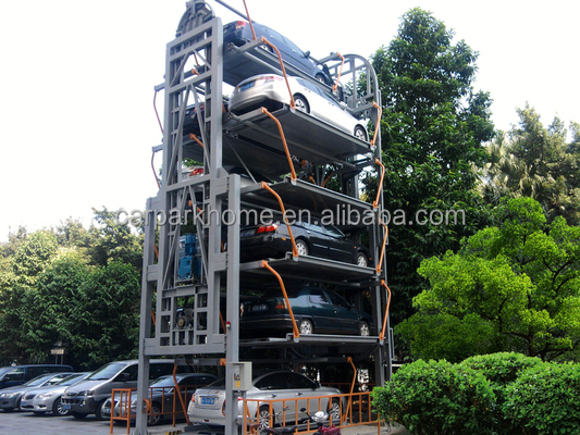 Intelligent Mechanical Vertical Multi-Storey Car Storage System Steel Automatic Smart Parking Lift for Rotary Parking Carport