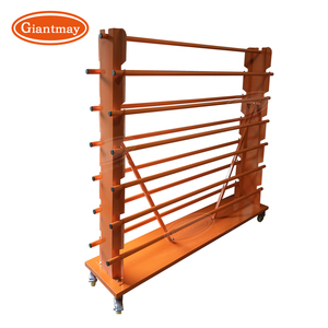 Custom Double Side Fabric Roll Display Stand