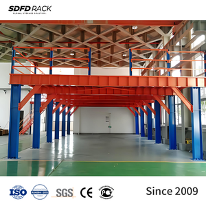Steel Mezzanine Floor with Safety Railing