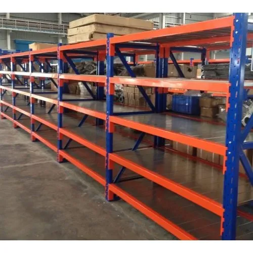 Heavy duty longspan shelving rack for hand-loaded inventory