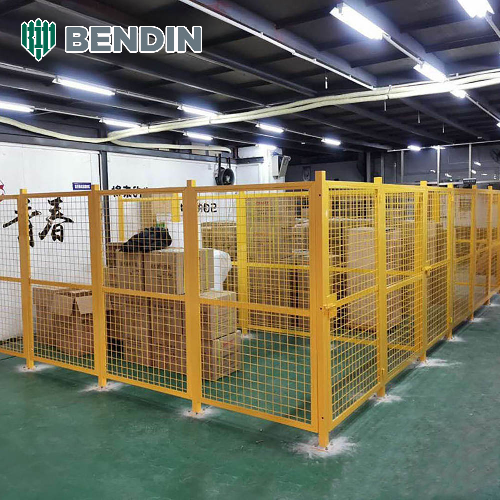 Custom Industrial Workshop Isolation Fence Perforated Metal Panel Safety Barrier for Indoor Machinery and Warehouse Partition