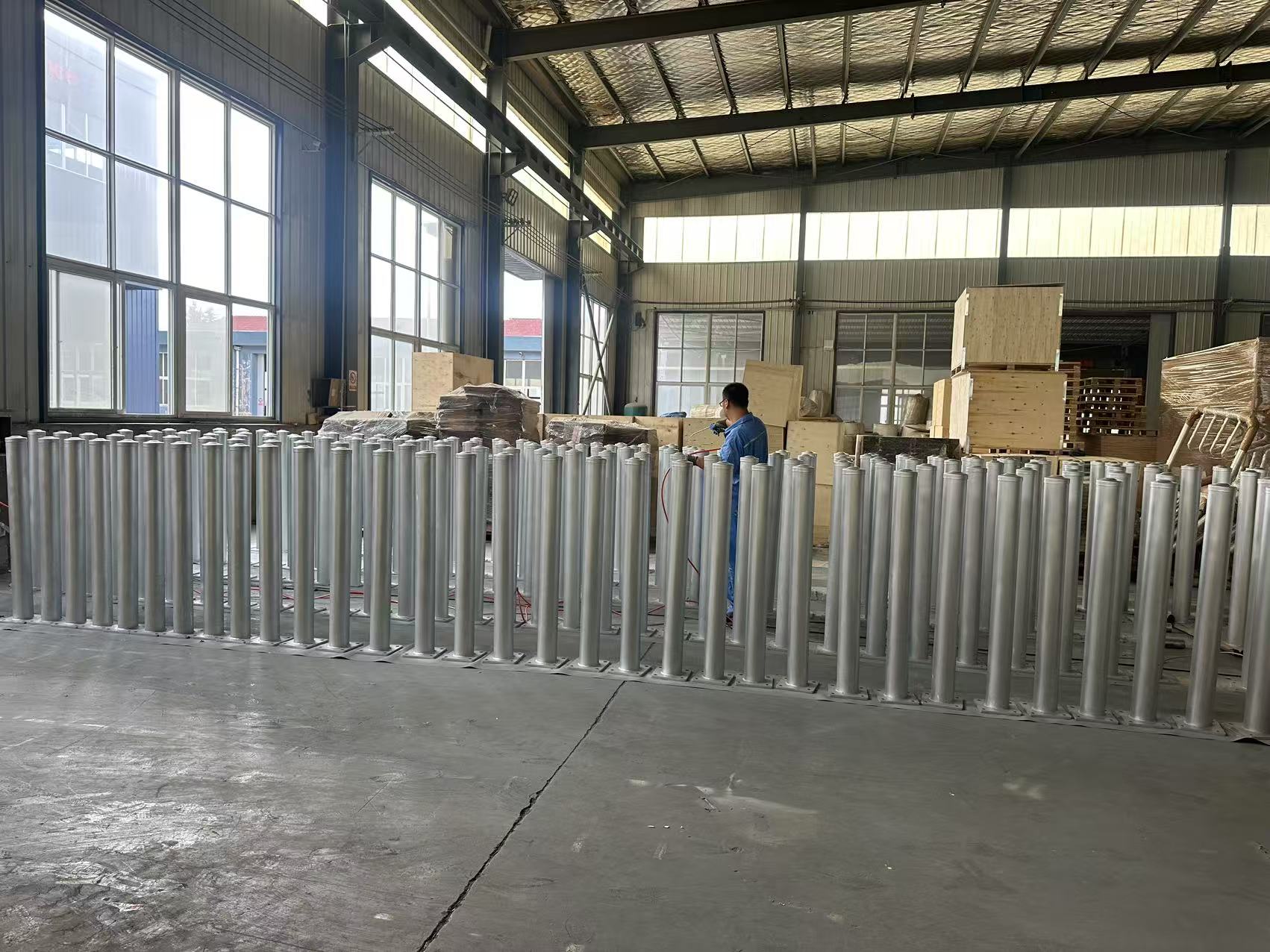 Steel Bollard Base Plate