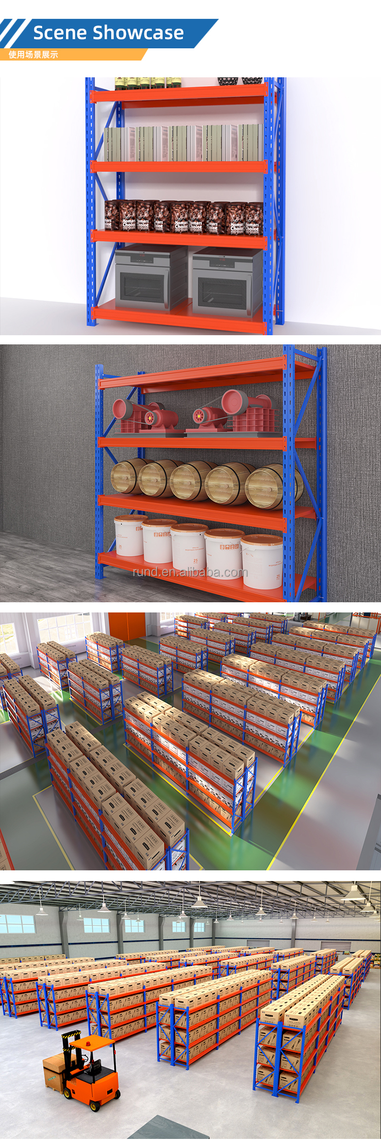 Supermarket Shelf & Storage Rack Display 12