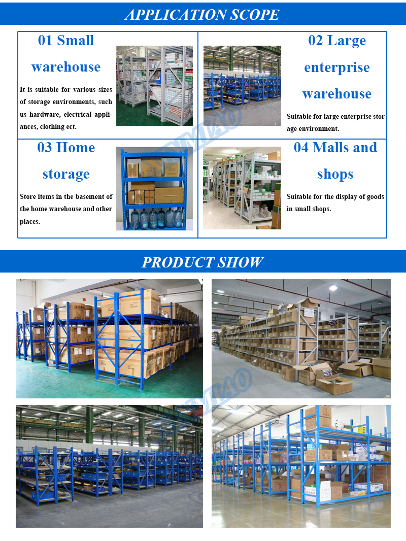 Heavy-duty warehouse rack assembly