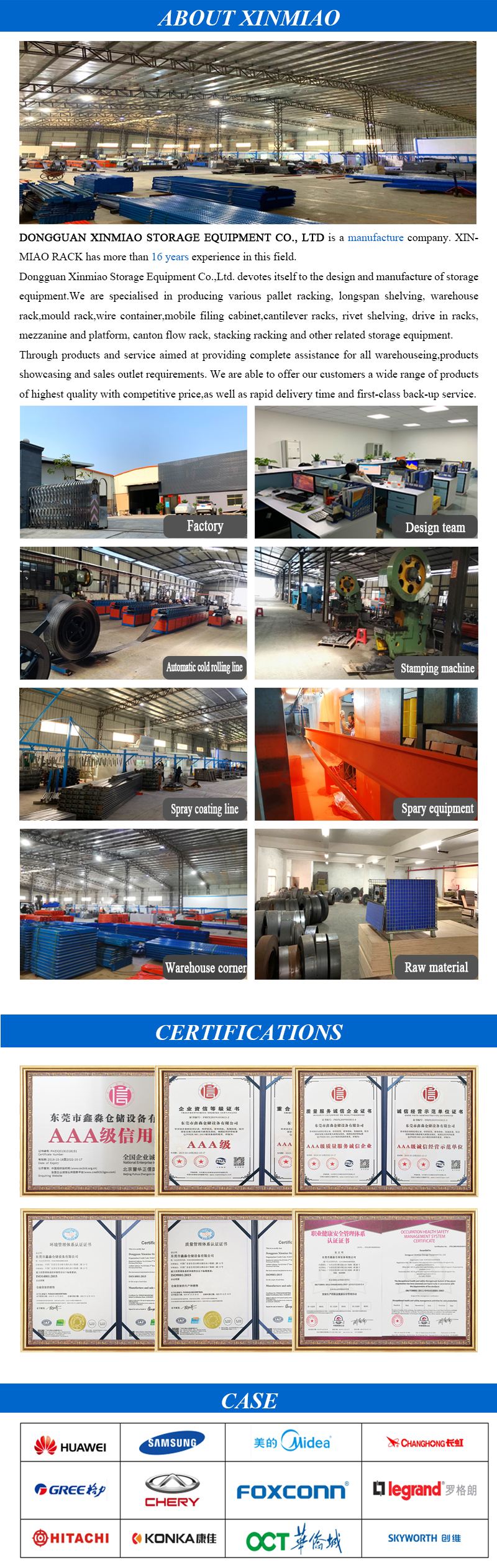 Factory production facility and workshop