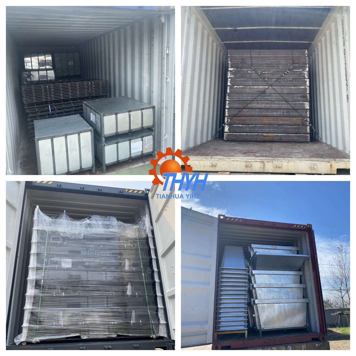 Prefabricated Welded Steel Stainless Steel Mezzanine Floor Module Shot Blasted Anti-Corrosion Painted Fabrication