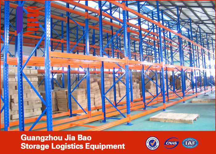 Heavy duty pallet rack
