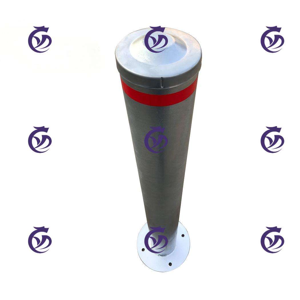 Galvanized Steel Anti Collision Bollard Heavy Duty Crash Barrier for Warehouse Factory Parking Lot Protection