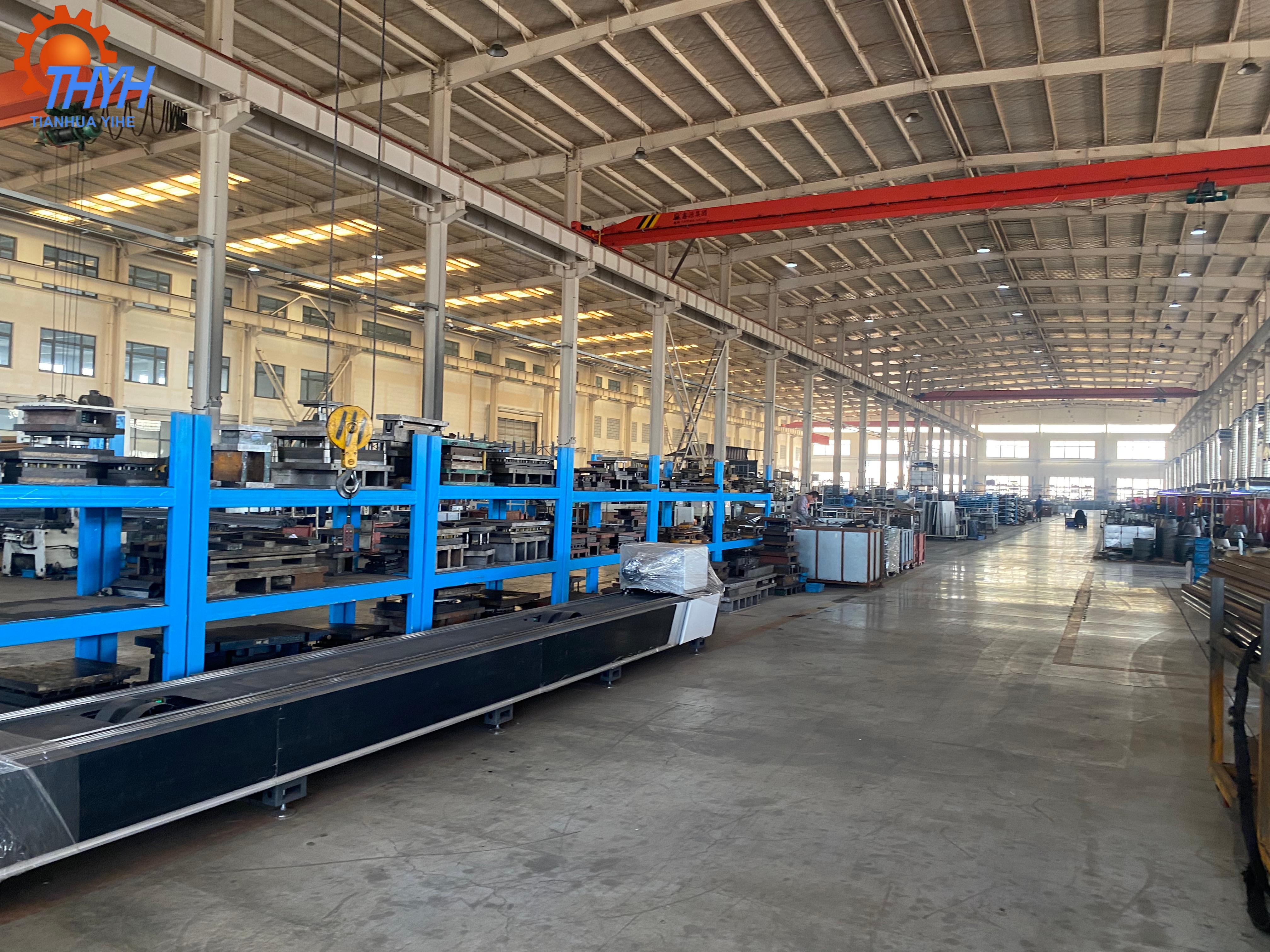 Prefabricated Welded Steel Stainless Steel Mezzanine Floor Module Shot Blasted Anti-Corrosion Painted Fabrication