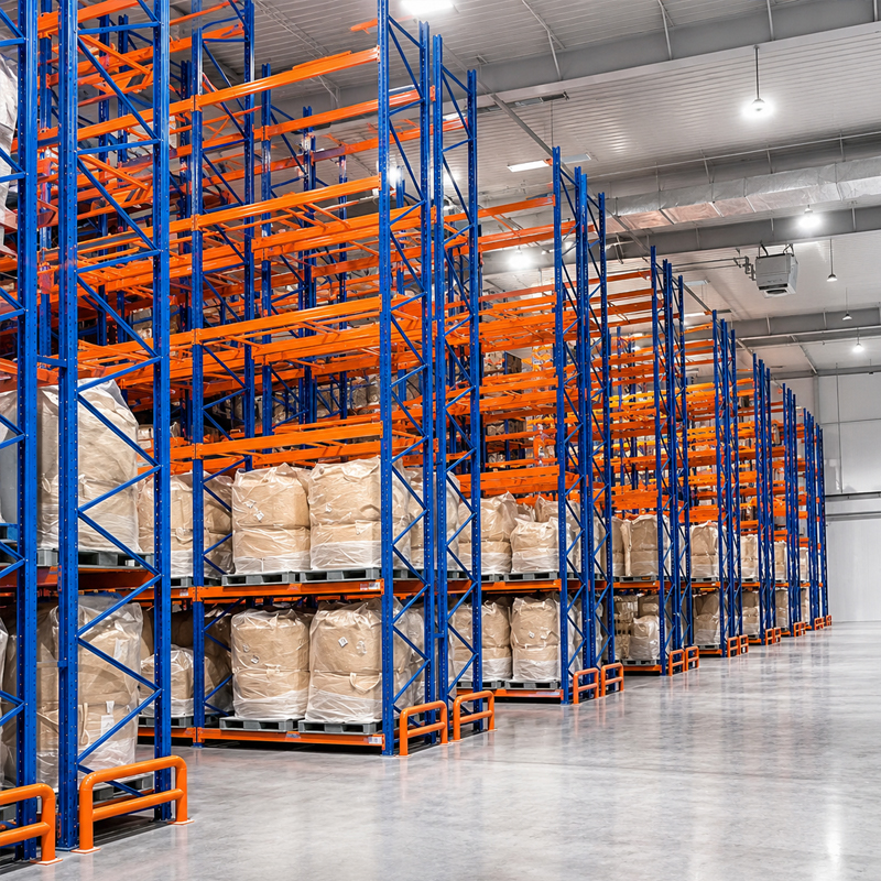 Steel Storage Rack Q235B Steel Heavy Duty Pallet Racking 2000kg Distribution Adjustable Beams Industrial System