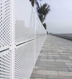 Perforated Steel Isolation Fence