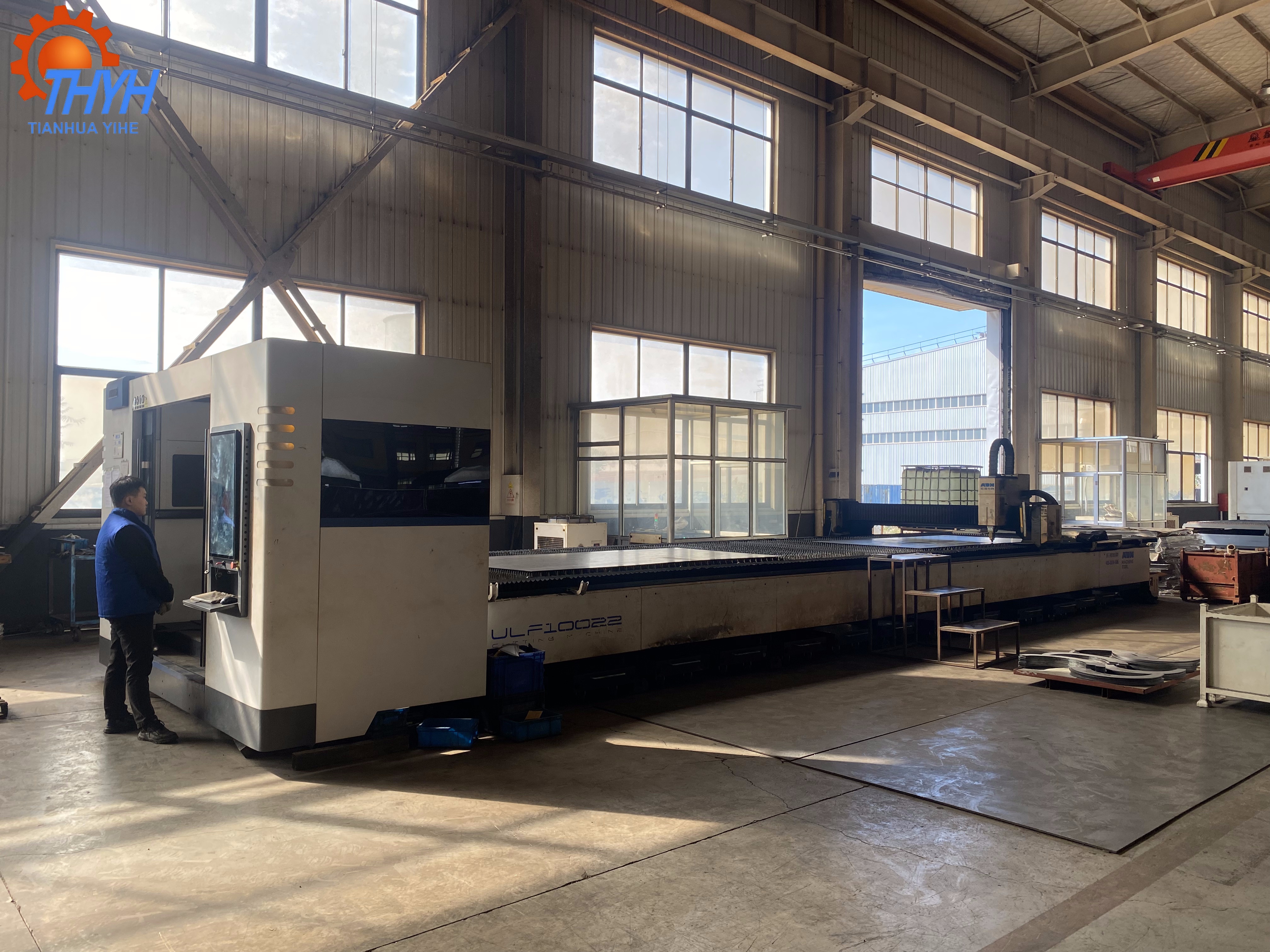 Prefabricated Welded Steel Stainless Steel Mezzanine Floor Module Shot Blasted Anti-Corrosion Painted Fabrication