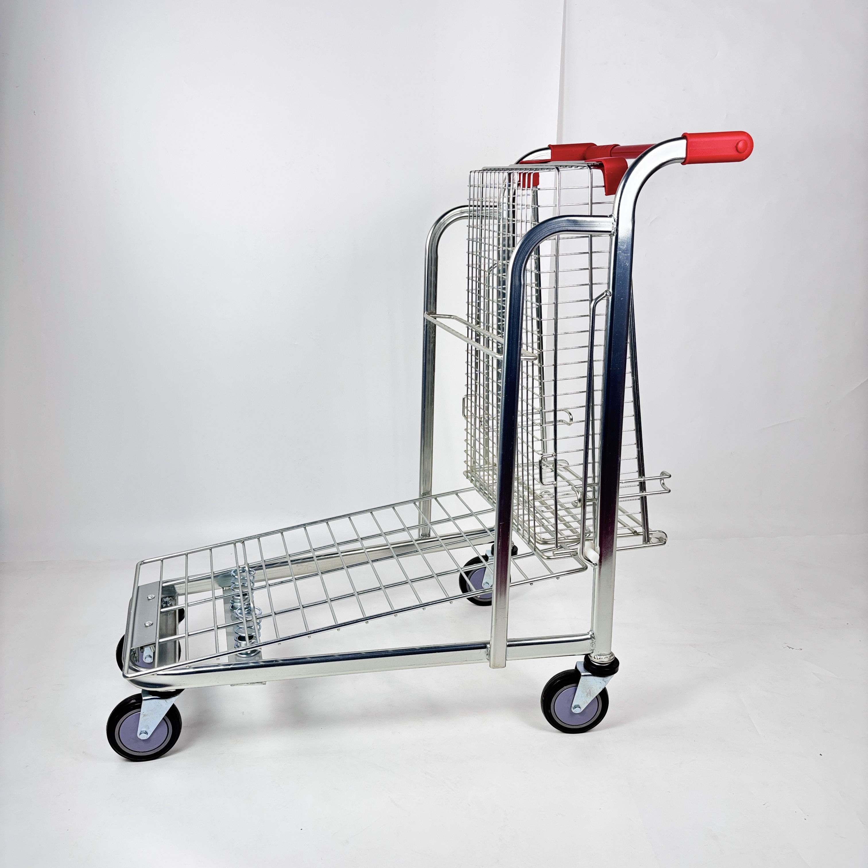 Steel Leg Order Picking Cart Trolley for Warehouse Shelving, Inventory Collection and Distribution Center Material Handling