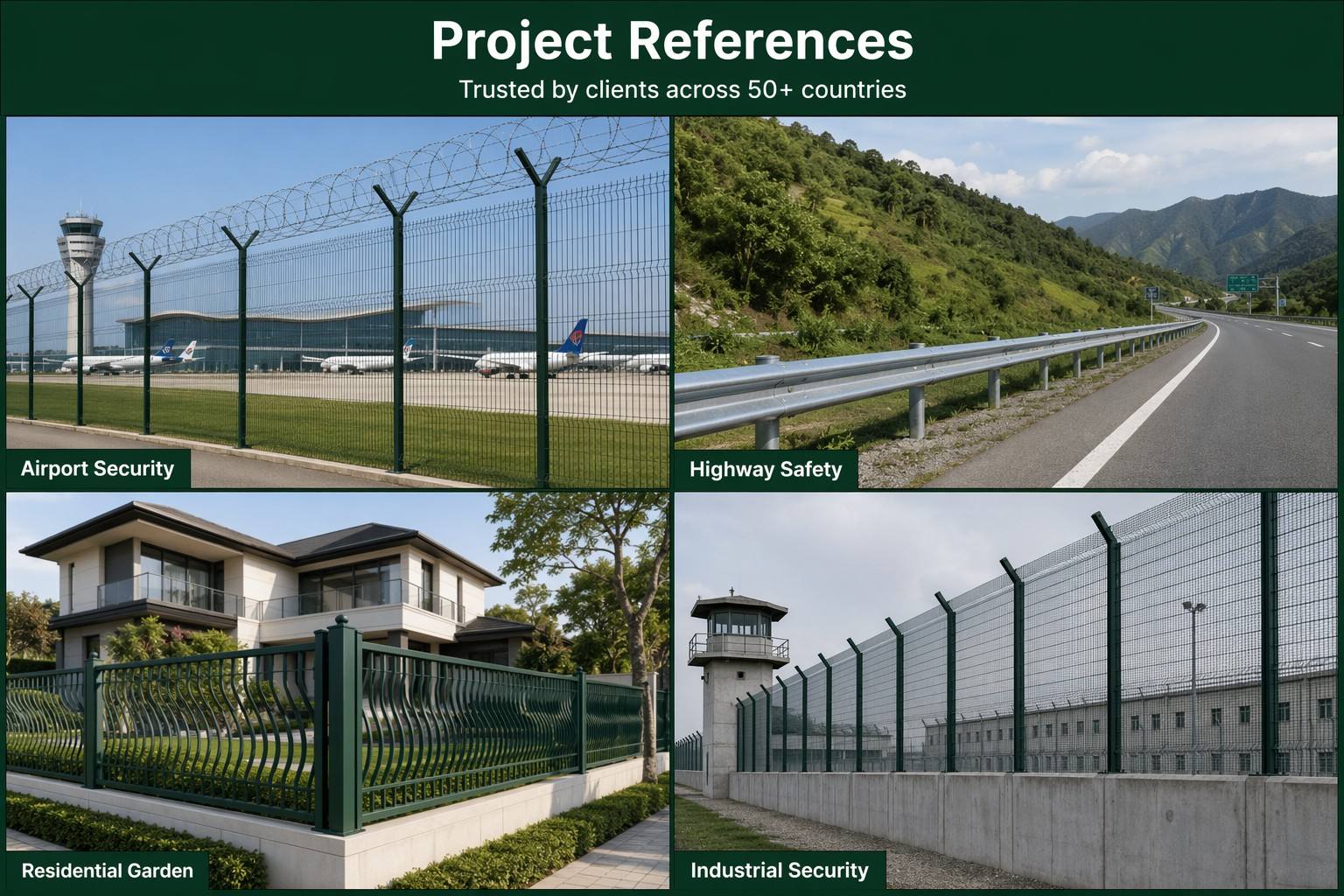 Modular Industrial Safety Fence Q235 Carbon Steel Machine Guard Workshop Partition Fencing Galvanized UV Resistant Custom Size