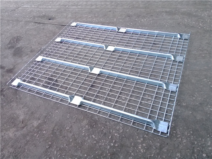 Galvanized/Powder Coated Wire Mesh Decking 1000kg Industrial Warehouse Storage Selective Pallet Racking System Factory Supply