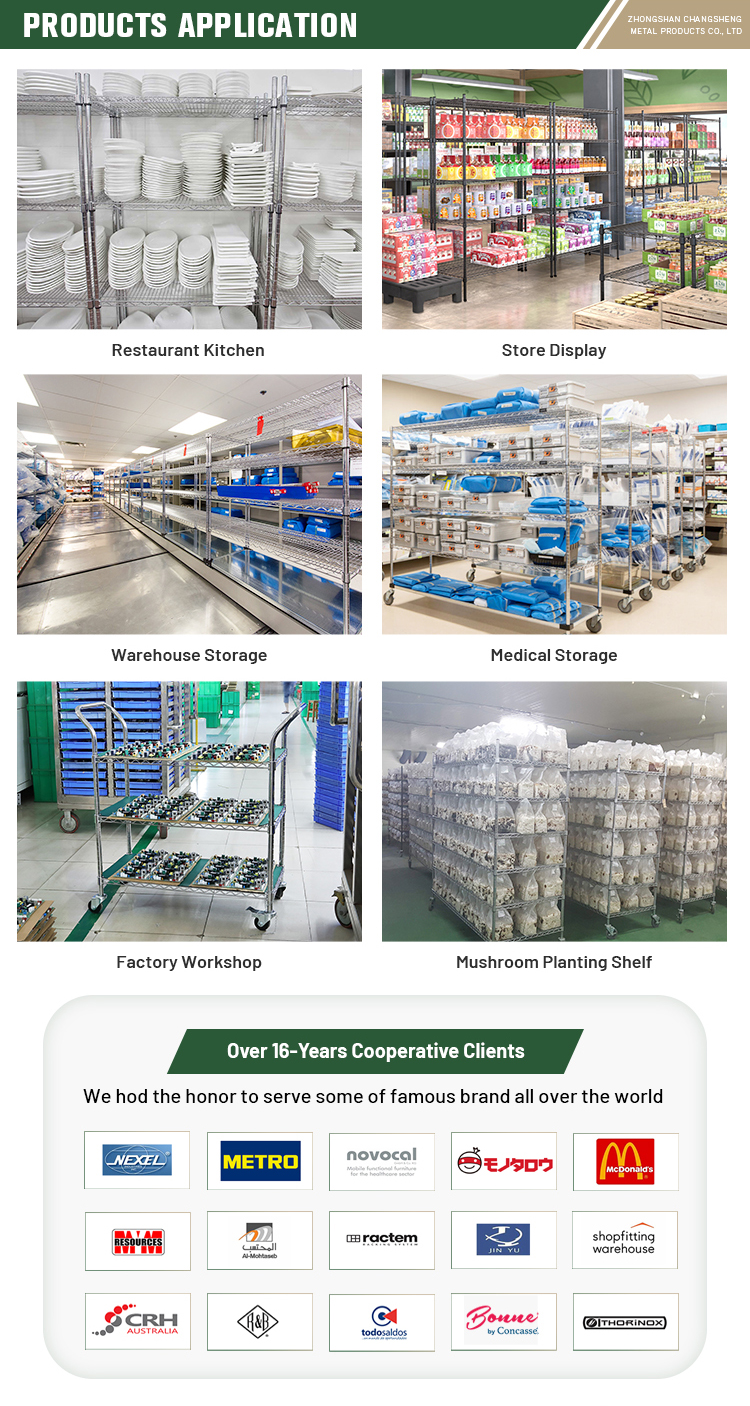 Shelving Cart Product Applications