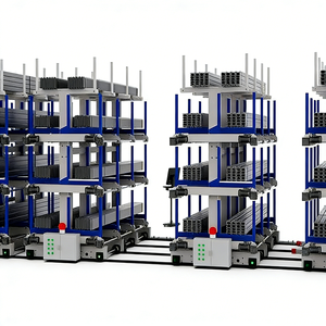 Electric Mobile Rail-Type Telescopic Cantilever Rack System