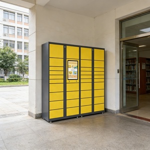 XINJU Smart Parcel Delivery Locker System Wall Mount Delivery Cabinet Intelligent Courier Locker